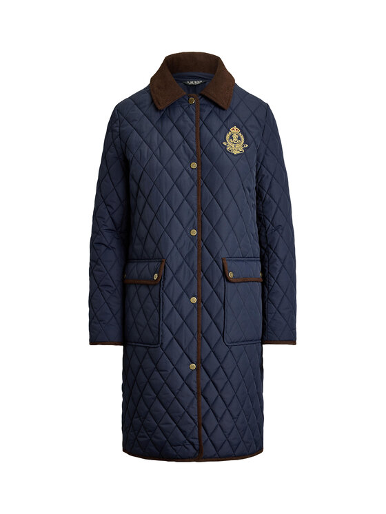 LAUREN RALPH LAUREN LAUREN RALPH LAUREN Prehodna jakna Crested 3/4 Quilt 297P18059004 Mornarsko modra Regular Fit