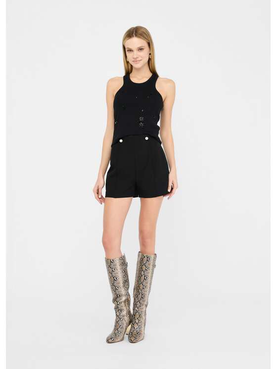 Liu Jo Liu Jo Pantaloncini CF5051T220022222 Nero Regular Fit