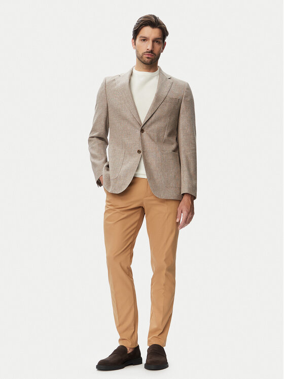 BOSS BOSS Suknjič H-Huston 50567488 Bež Slim Fit