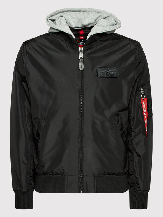 Alpha Industries Alpha Industries Geacă bomber MA-1 196108 Negru Regular Fit