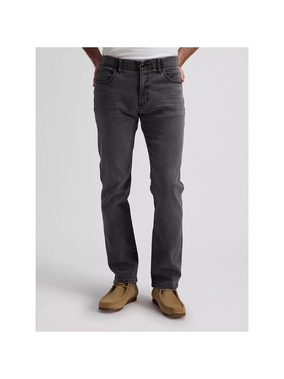 Lee Lee Jeansy STRAIGHT FIT XM Czarny Straight Fit