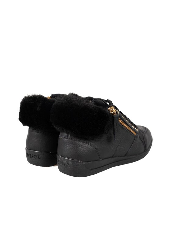 Geox Geox Sneakersy D9468E046BH Černá