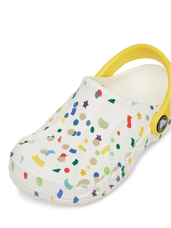Crocs Crocs Šlepetės BAYA SEASONAL PRINTED CG K 209728-94S Balta
