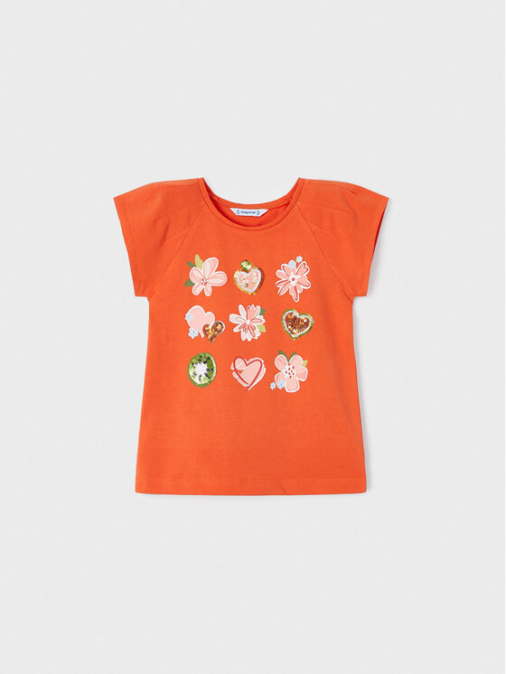 Mayoral Mayoral T-krekls 3071 Oranžs