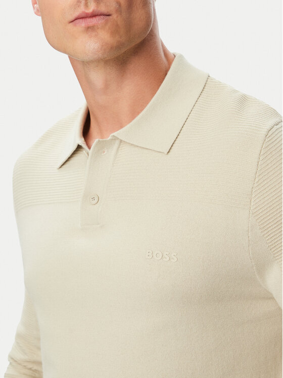 BOSS BOSS Pullover Momentum-X PL 50568962 Beige Regular Fit