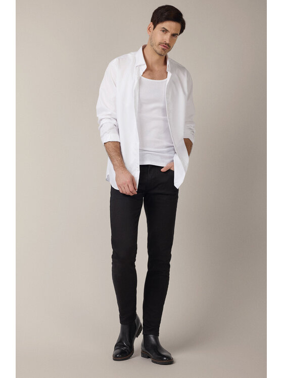 Lancerto Lancerto Spodnie materiałowe Ignazio SP113225000015 Czarny Slim Fit