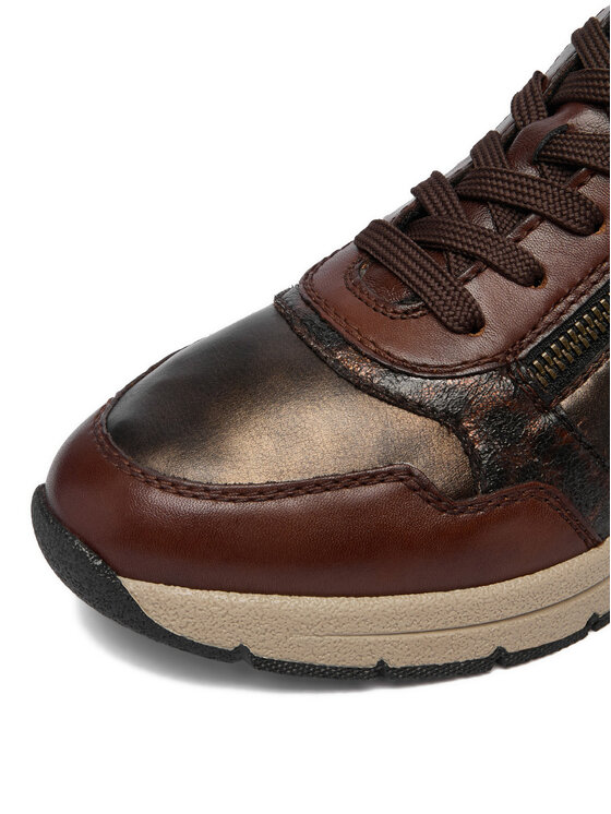 Rieker Rieker Sneakersy CEO-N9301-27 Brązowy ciemny