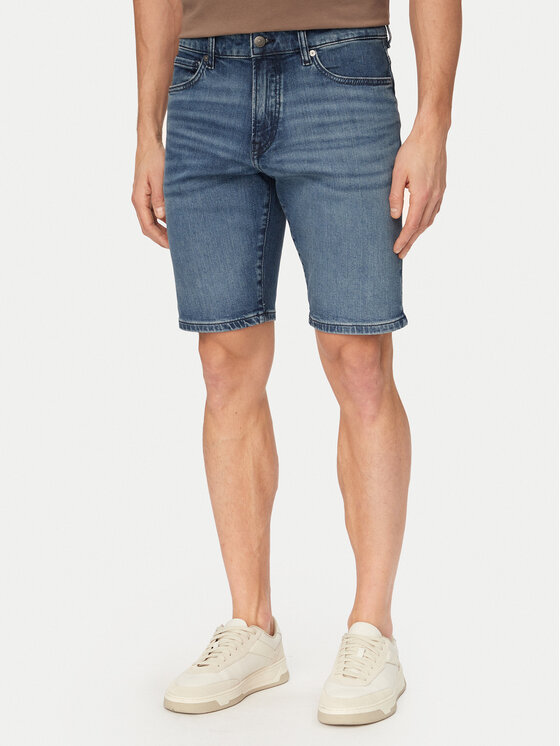 BOSS BOSS Джинсові шорти Re.Maine 50559891 Голубий Regular Fit