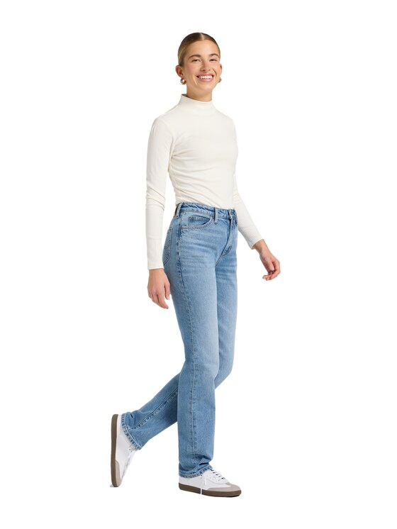 Lee Lee Jeansy 112371098 Niebieski Regular Fit