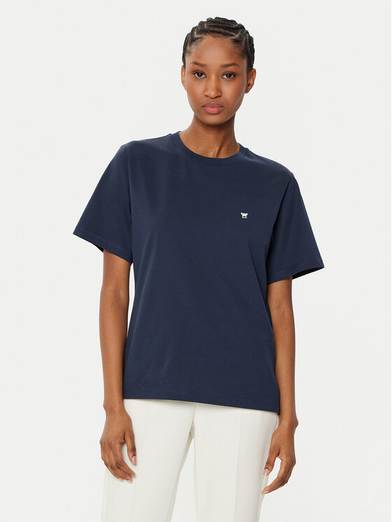 Weekend Max Mara Weekend Max Mara Tricou Satrapo 2515971031 Bleumarin Regular Fit