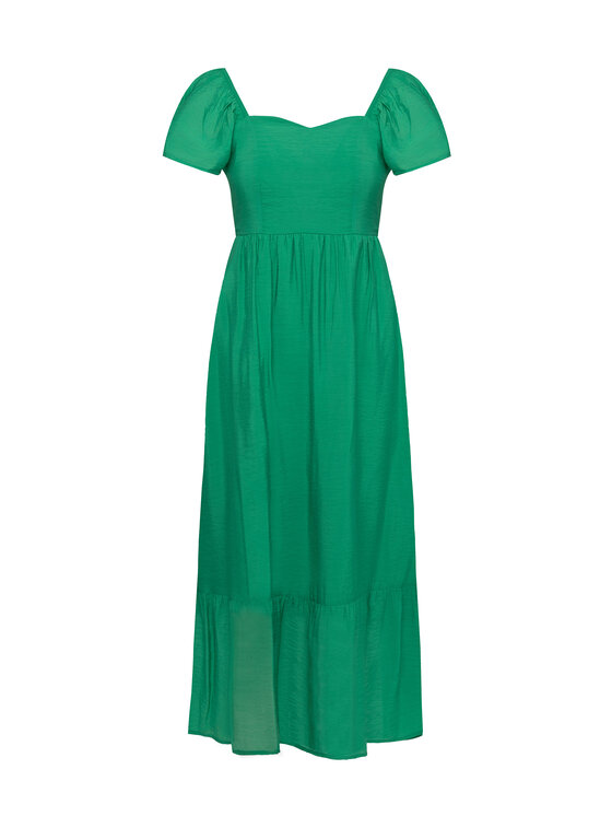QUIOSQUE QUIOSQUE Každodenní šaty QUIOSQUE 4UD007903 Zelená Regular Fit