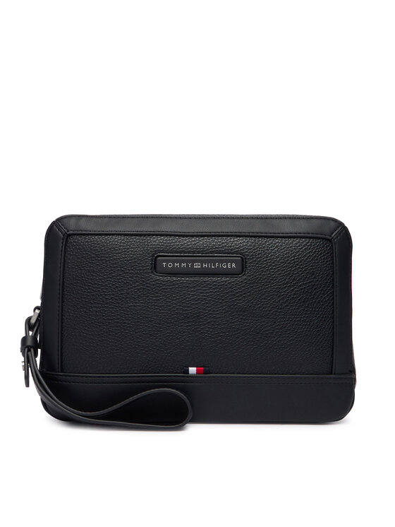 Tommy Hilfiger Tommy Hilfiger Smink táska Th Central Pouch AM0AM13953 Fekete