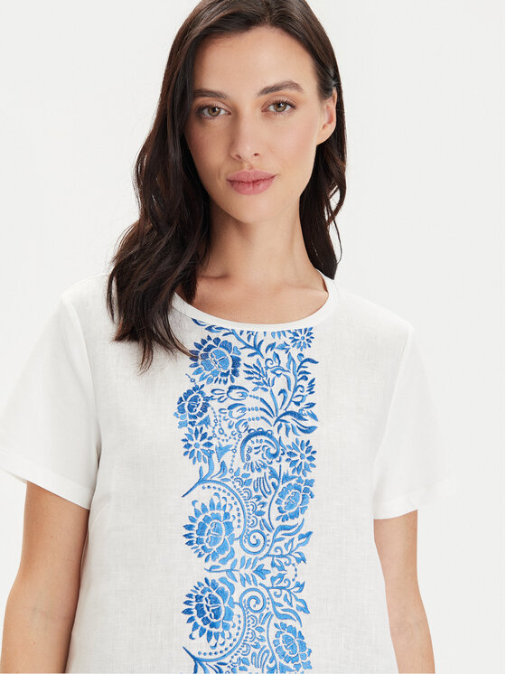 Weekend Max Mara Weekend Max Mara T-Shirt Magno 2415941072 Λευκό Regular Fit