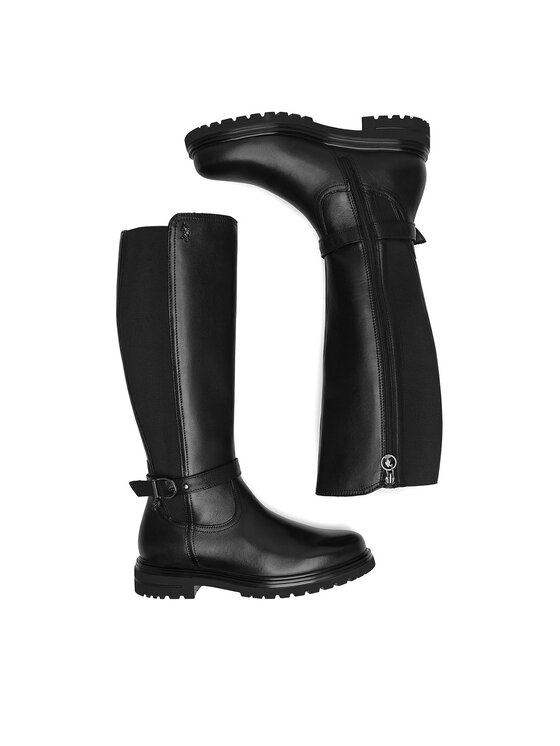 U.S. Polo Assn. U.S. Polo Assn. Kozačky GUILIA001W/DLE1 Černá