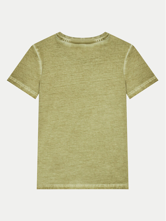 Guess Guess T-Shirt L4GI30 K8HM4 Grün Regular Fit