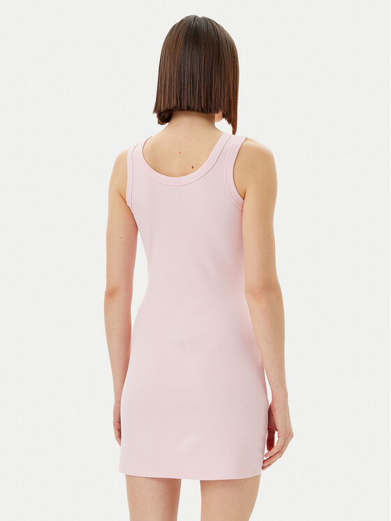 Guess Guess Sukienka codzienna V5GK06 K8RT2 Różowy Slim Fit