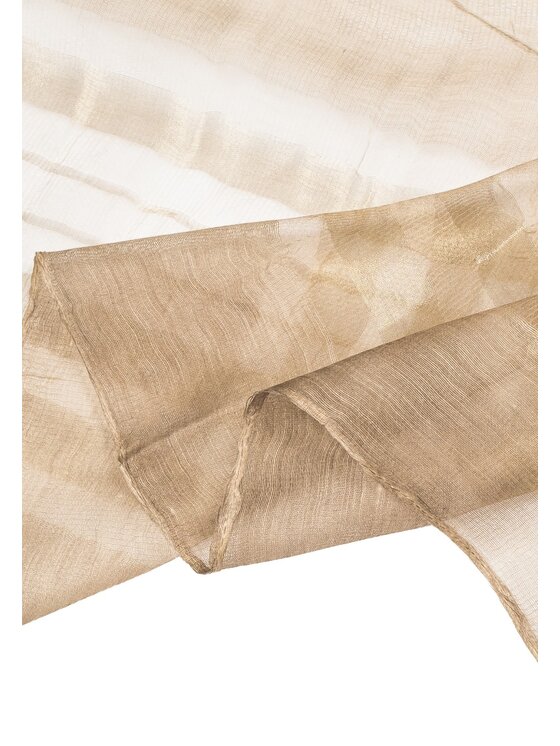 ALLORA BE UNIQUE ALLORA BE UNIQUE Scialle wool and silk Beige