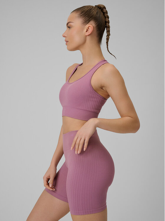 4F 4F Biustonosz sportowy MULTI ACTIVE Koralowy