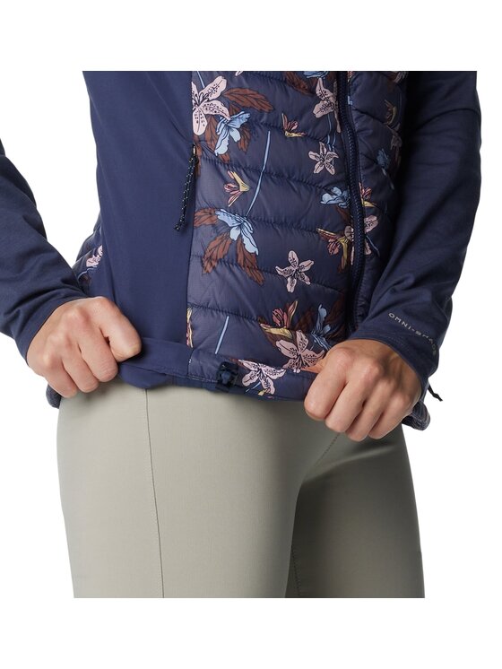 Columbia Columbia Bezrękawnik Powder Pass Vest Niebieski Regular Fit