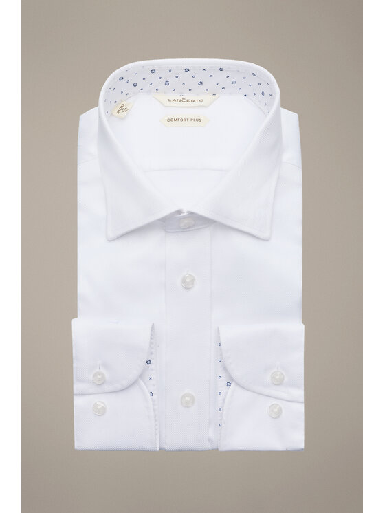 Lancerto Lancerto Koszula Eliana Slim KO073126000051 Biały Slim Fit