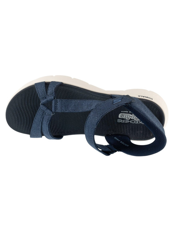 Skechers Skechers Sandali Slip-Ins: Go Walk Flex Sandal - Illuminate Blu scuro