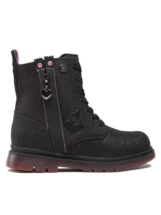 Trappers Shone 20336-003 Black/Pink
