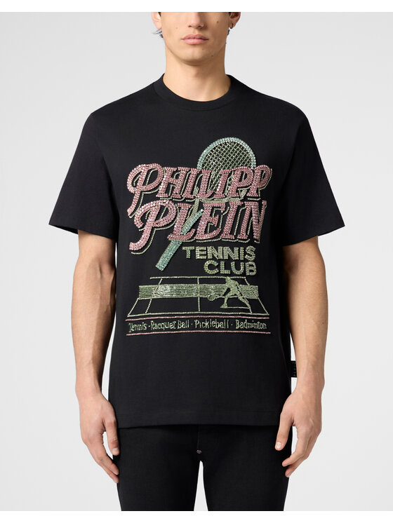 PHILIPP PLEIN PHILIPP PLEIN T-Shirt 30563 Czarny Regular Fit