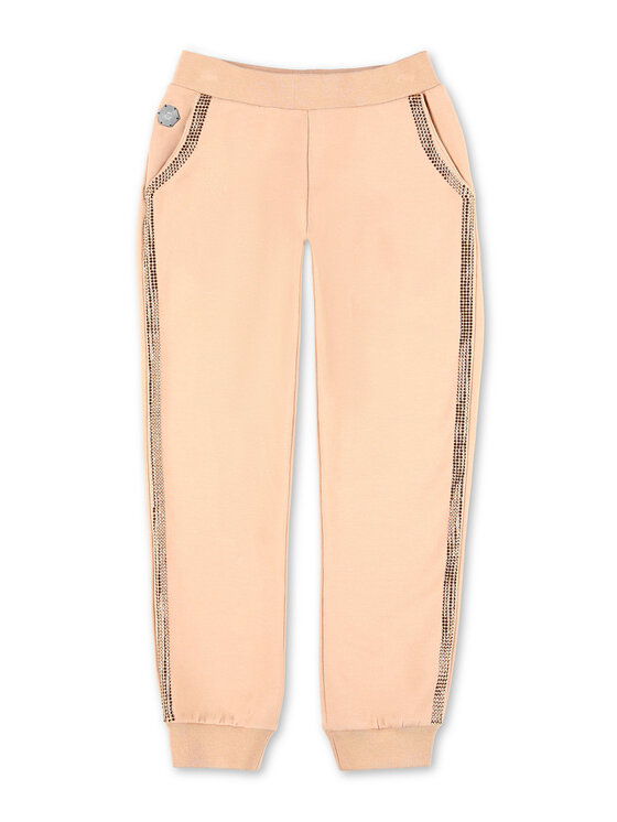 PHILIPP PLEIN PHILIPP PLEIN Spodnie dresowe 6469 Beżowy Jogger Fit