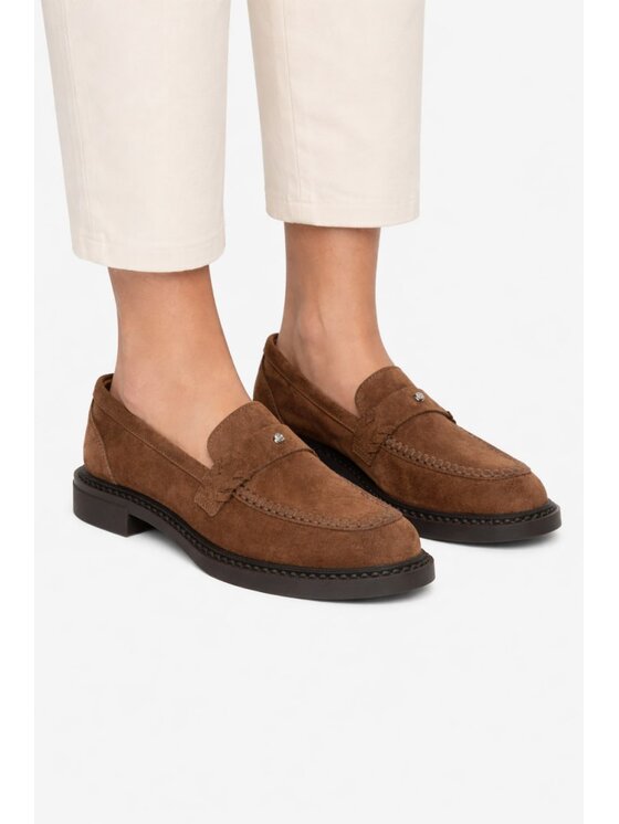 Estro Estro Μοκασίνια ER00119030 Καφέ