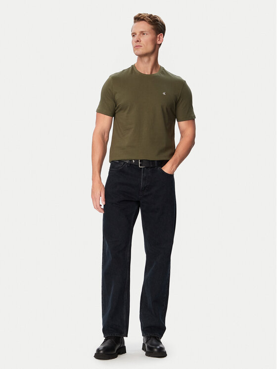Calvin Klein Jeans Calvin Klein Jeans T-shirt LV14RD254G Kaki Regular Fit