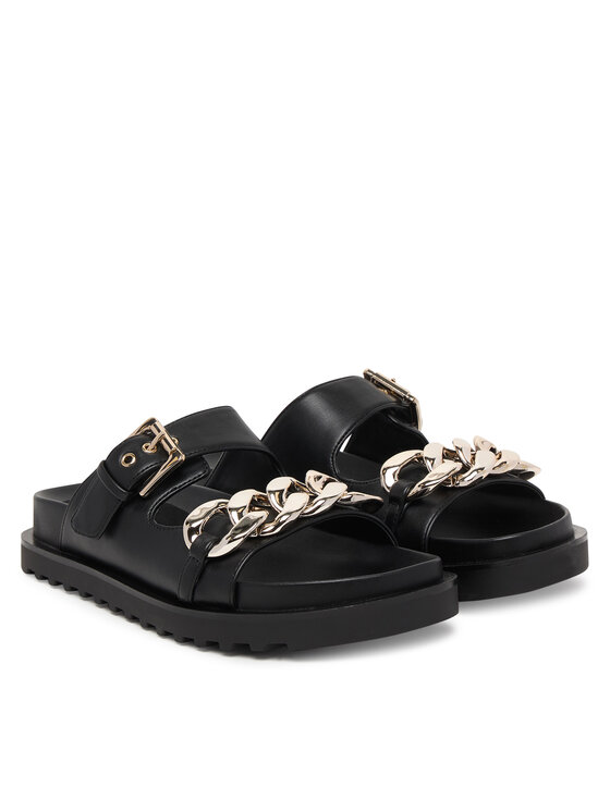 Guess Guess Şlapi FLJFT5 ELE03 Negru
