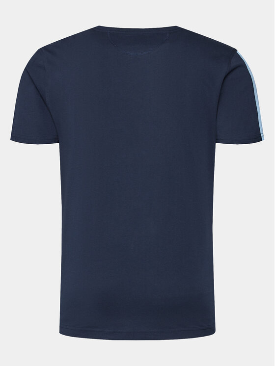 La Martina La Martina Тишърт YMR307 JS206 Тъмносин Regular Fit