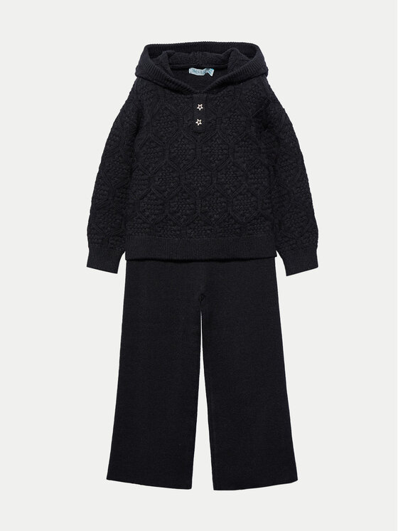 Abel & Lula Abel & Lula Completo pullover e pantaloni di tessuto 5725 Nero Regular Fit