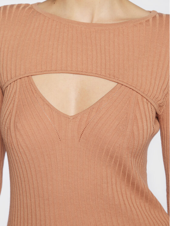 Guess Guess Pullover W3RR32 Z30L1 Beige Slim Fit