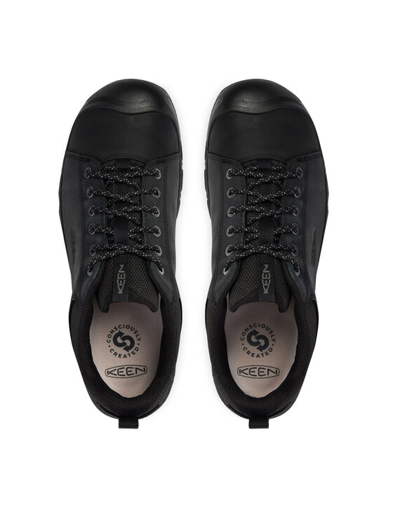 Keen Keen Trekking čevlji Targhee IV Oxford 1031647 Črna