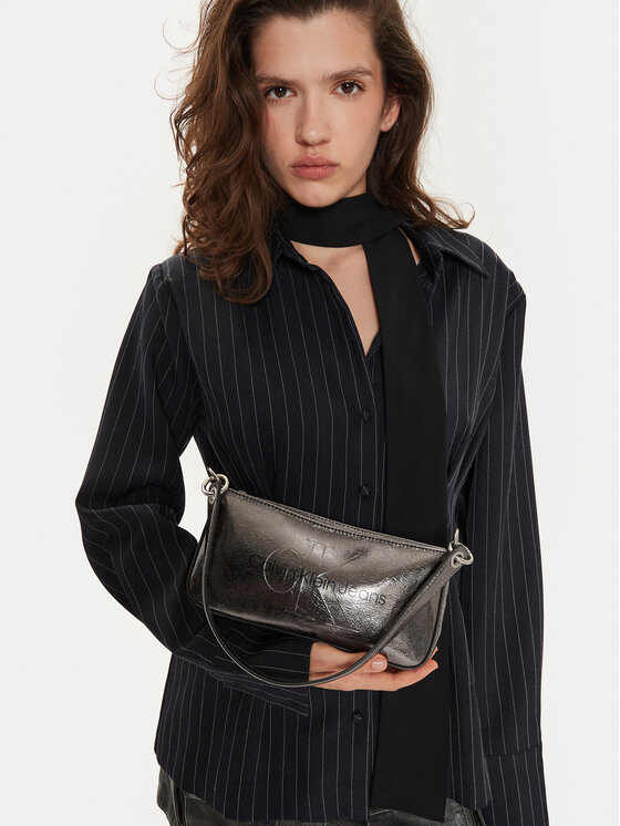 Calvin Klein Jeans Calvin Klein Jeans Borsetta Sculpted Shoulder K60K612732 Argento