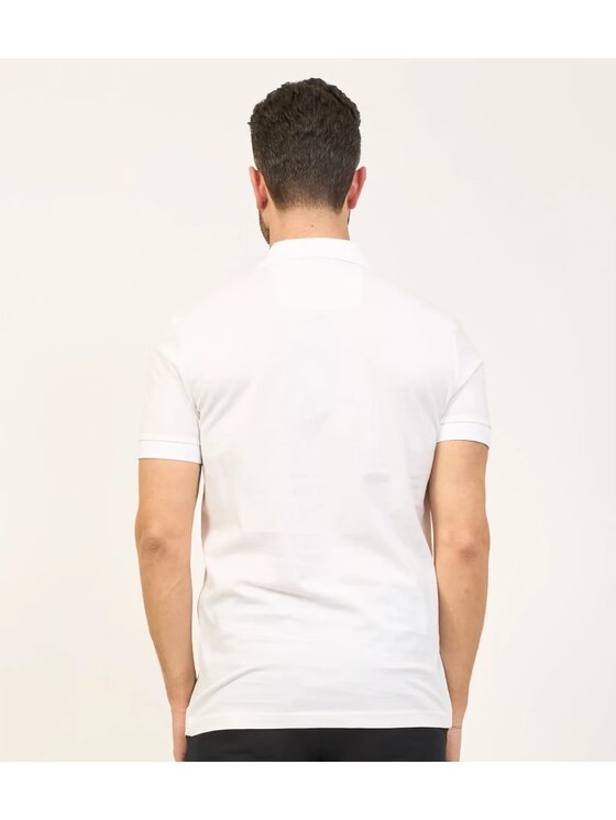 BOSS BOSS Polo 50507583-100 Biały Regular Fit