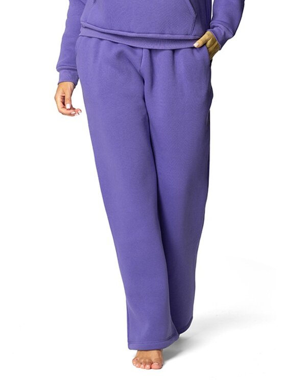 DKaren Sport DKaren Sport Spodnie dresowe DK-K-B9 Fioletowy Regular Fit
