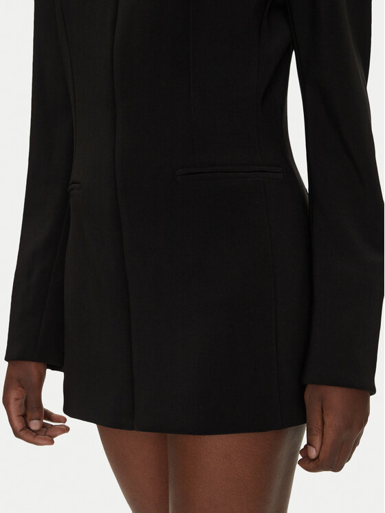 NORMA KAMALI NORMA KAMALI Sakoi KK4244PLG86001 Crna Regular Fit