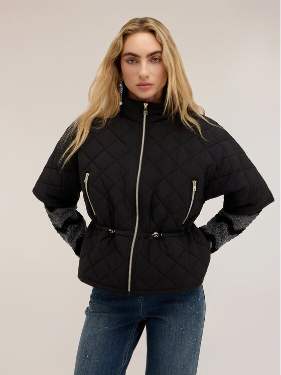 Motivi Motivi Giubbotto piumino F005W000095N033 Nero Over Fit