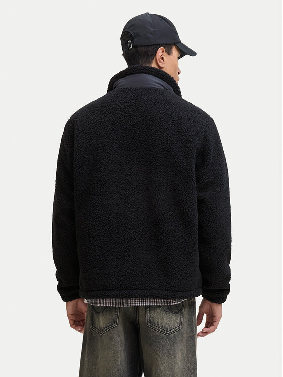 Jack & Jones Jack & Jones Fleecová mikina Soho 12278784 Černá Regular Fit