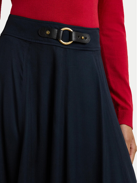 LAUREN RALPH LAUREN LAUREN RALPH LAUREN Maxi szoknya 200962242001 Sötétkék Regular Fit