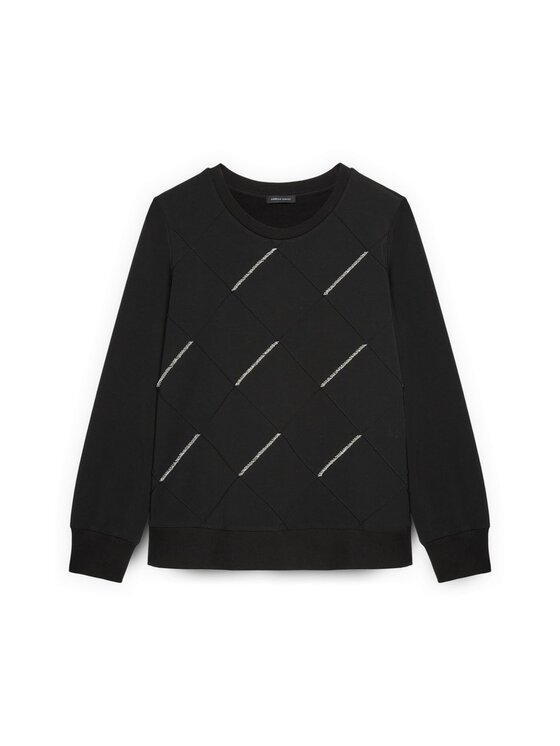 Fiorella Rubino Fiorella Rubino Felpa G811L209027N033 Nero Regular Fit