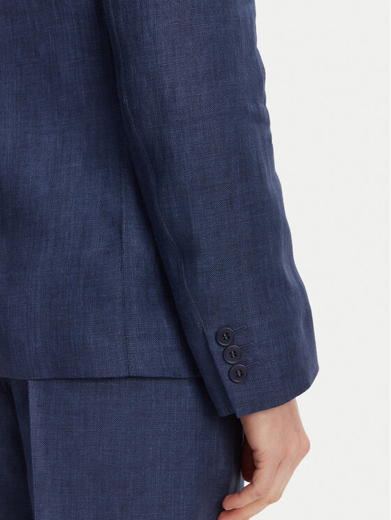 Weekend Max Mara Weekend Max Mara Sako Nalut 2515041012 Tmavomodrá Regular Fit
