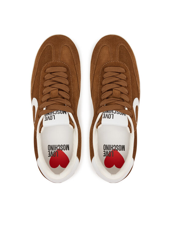 LOVE MOSCHINO LOVE MOSCHINO Sneakersy JA15112G1NIG021041 Brązowy