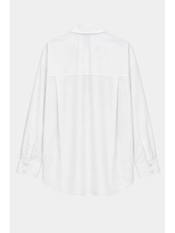 PINKO PINKO Πουκάμισο Capirai Camicia Λευκό Loose Fit