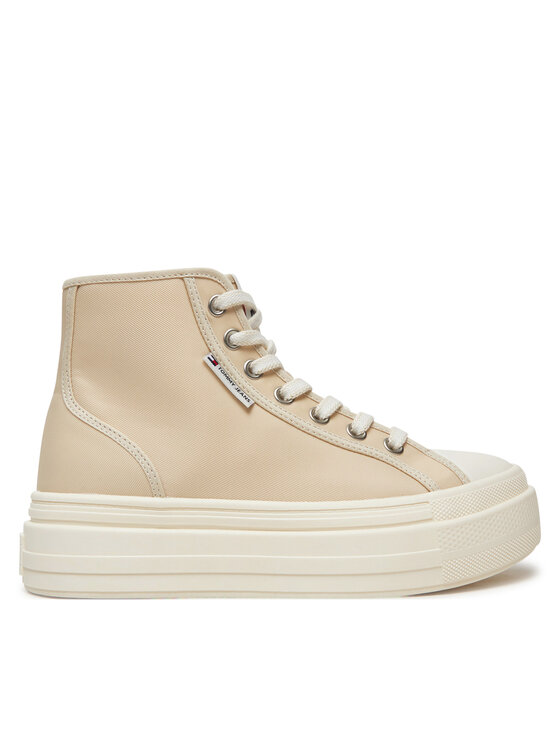 Tommy Jeans Plátenky Foxing EN0EN02704 Béžová