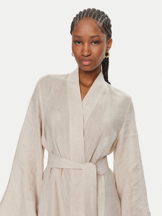 MVP Wardrobe MVP Wardrobe Ежедневна рокля MVPE4AB021.0TE0122 Бежов Short Fit