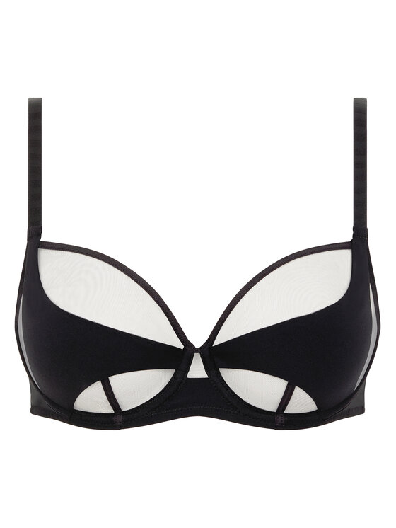 Chantelle Chantelle Σουτιέν με μπανέλα Halo C1AAMU Μαύρο