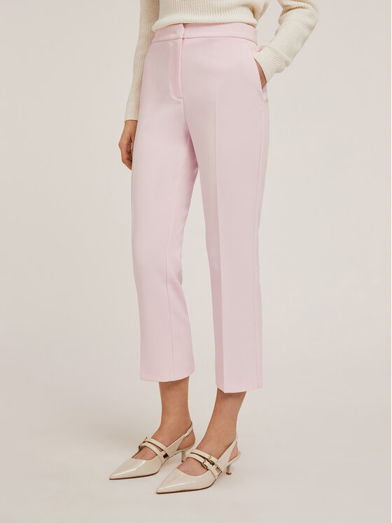 Motivi Motivi Pantaloni di tessuto P195Q003748N006 Rosa Regular Fit